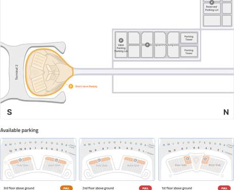 Incheon T 2 Short term Parking