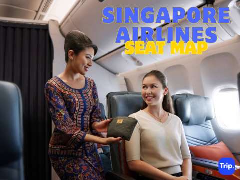 Best Seats on Singapore Airlines Seat Map Guide | Trip.com