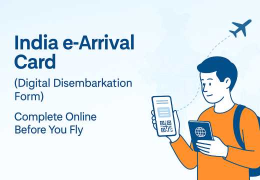 India e Arrival