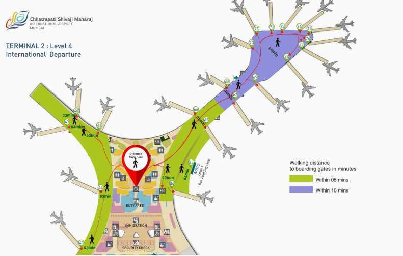 Mumbai Airport Terminal 2 Level 4