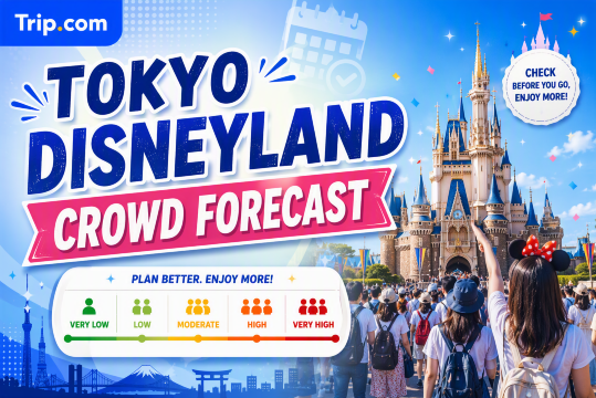 Tokyo Disneyland Crowd Forecast