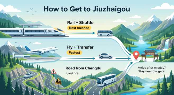 How to Get to Jiuzhaigou National Park