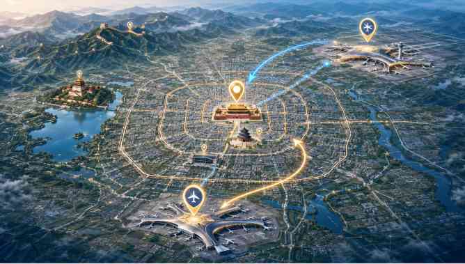 Beijing Capital vs Daxing Airport Transfer: Convenience, Sightseeing, and High-Speed Rail Access
