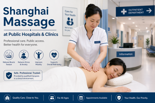Professional Shanghai Massage at Public Hospitals & Clinics