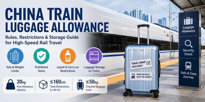 China Train Luggage Allowance