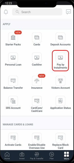 Step 2 POSB Installment