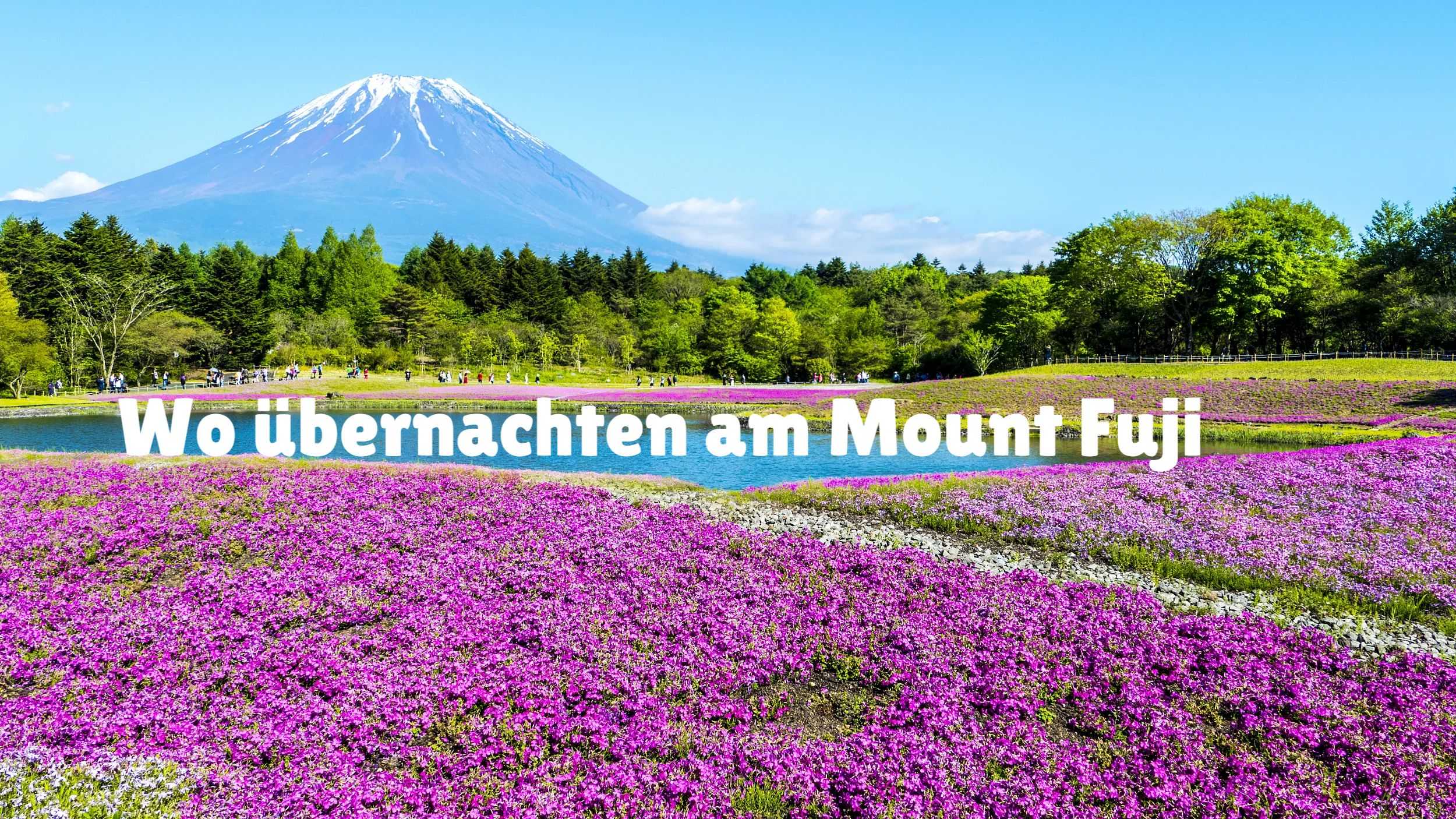 Wo übernachten am Mount Fuji
