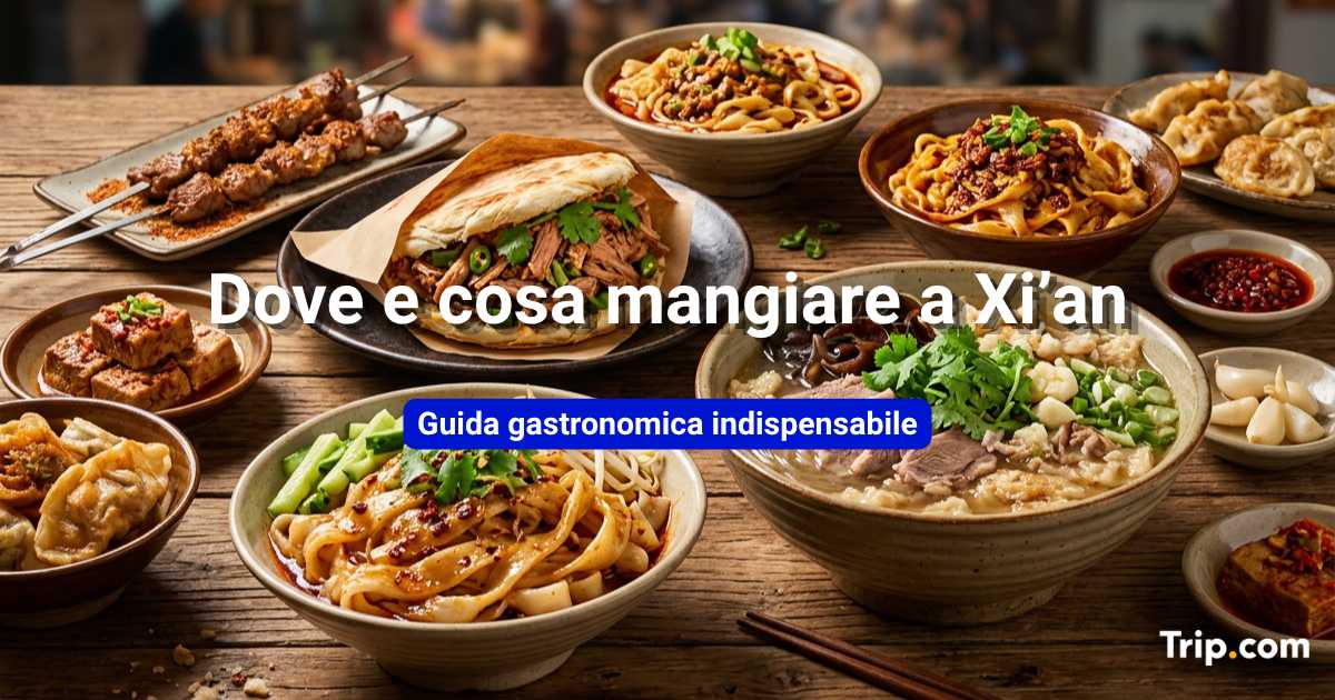 Dove e cosa mangiare a Xi'an: cibo imperdibile