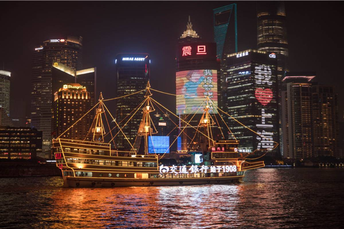6. Experience Shanghai’s Skyline on the Huangpu River Cruise