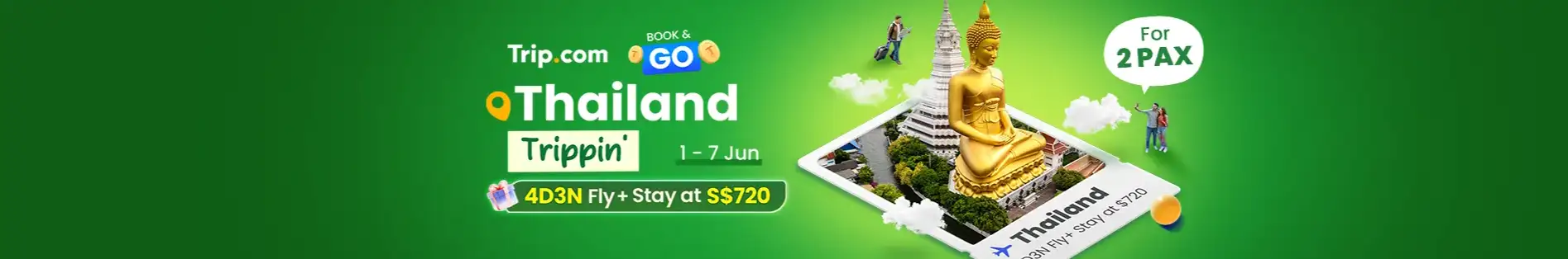 Trip.com Promo Code Singapore: Thailand