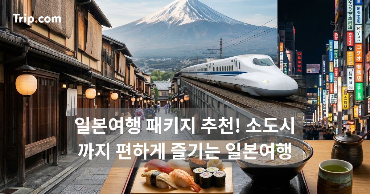 일본여행 패키지 추천
