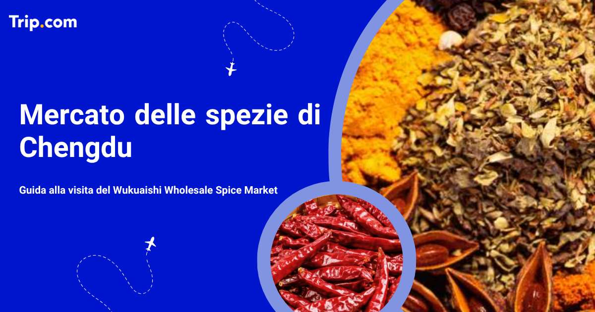 Mercato delle spezie a Chengdu: Guida per visitare Wukuaishi