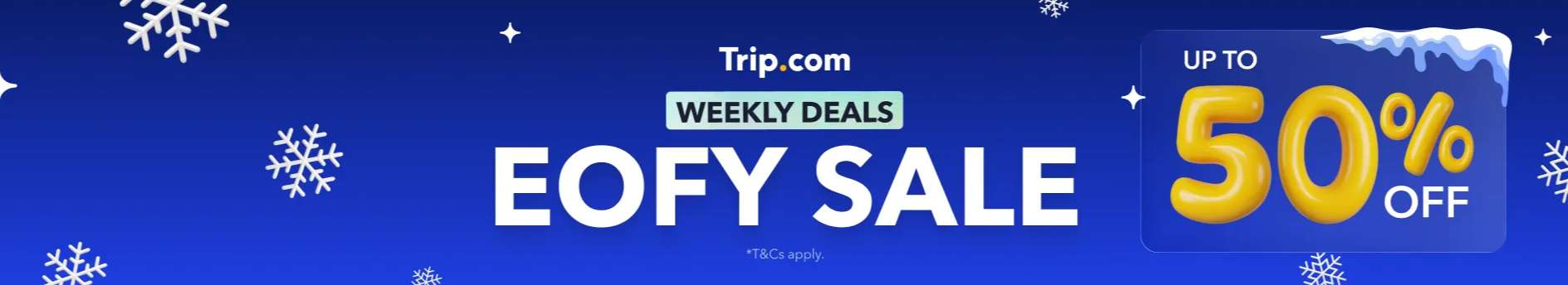 EOFY Mega Sale 2026: Up to 50% Off Hotels, Flights & More
