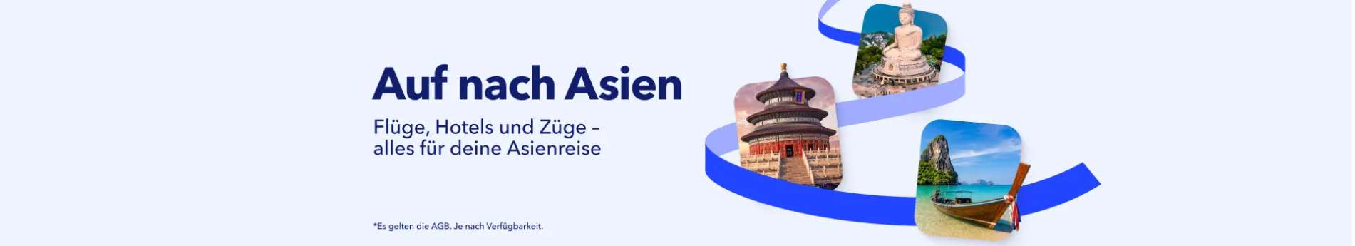 Auf nach Asien! Bereit fürs Abenteuer?