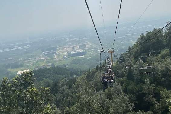 万里の長城「司馬台長城」ロープウェイ