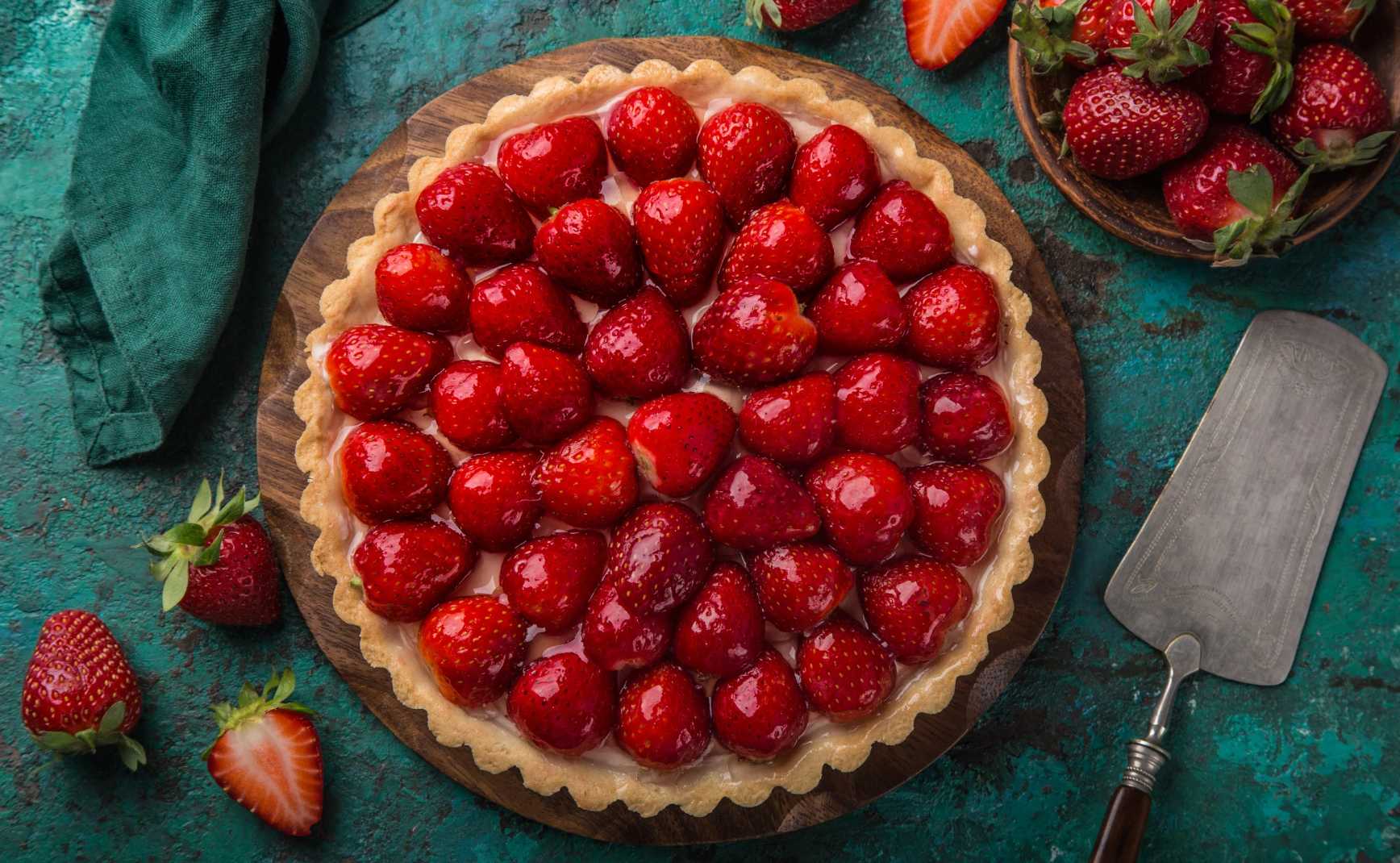 Strawberry tart