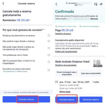 🏨 Política de reembolso de hotel e etapas de cancelamento da Trip.com
