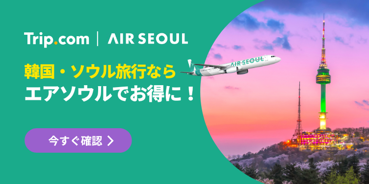 エアソウル(Air Seoul)で快適&お得な韓国旅!