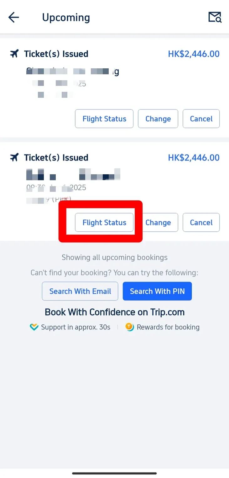 Hành lý ký gửi Trip.com
