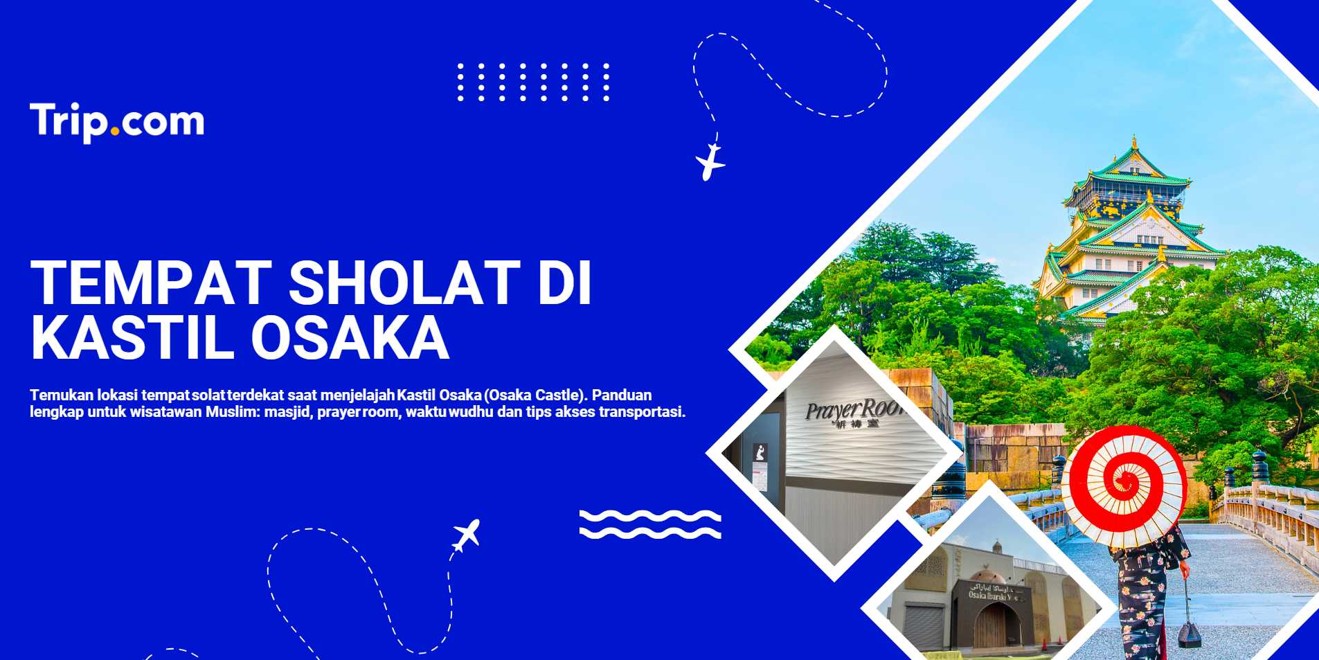 tempat sholat di kastil osaka