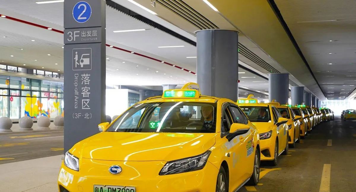 Taxi - sân bay quảng châu đến thành phố