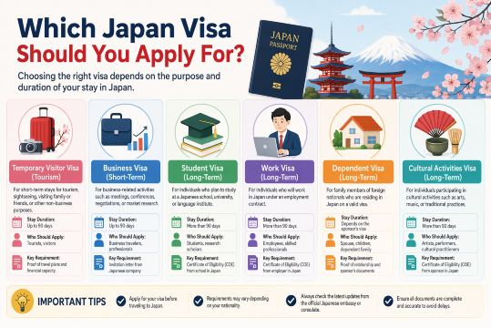 Which Japan Visa Should You Apply For