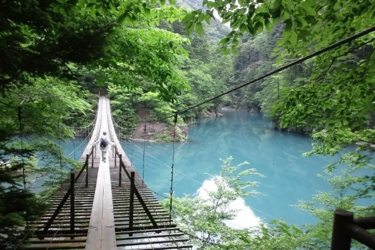 静岡県：寸又峡・夢の吊り橋