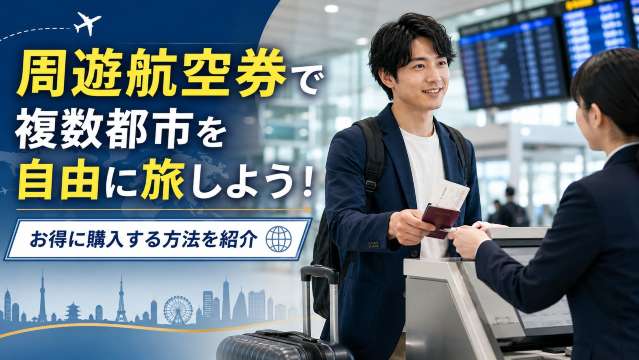 周遊航空券1枚で自由自在な旅を！お得に購入する方法を紹介 | Trip.com