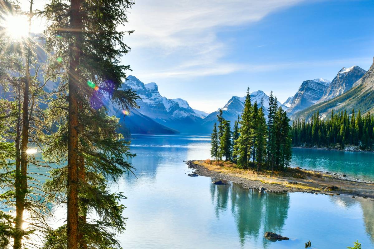 Maligne Lake & Spirit Island (Famous Photo Spot)