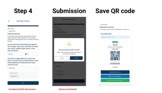 Apply Bintan Arrival Card 2