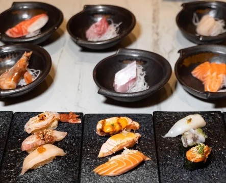 บุฟเฟ่ต์ Copper Beyond | โซนซูชิและซาชิมิ