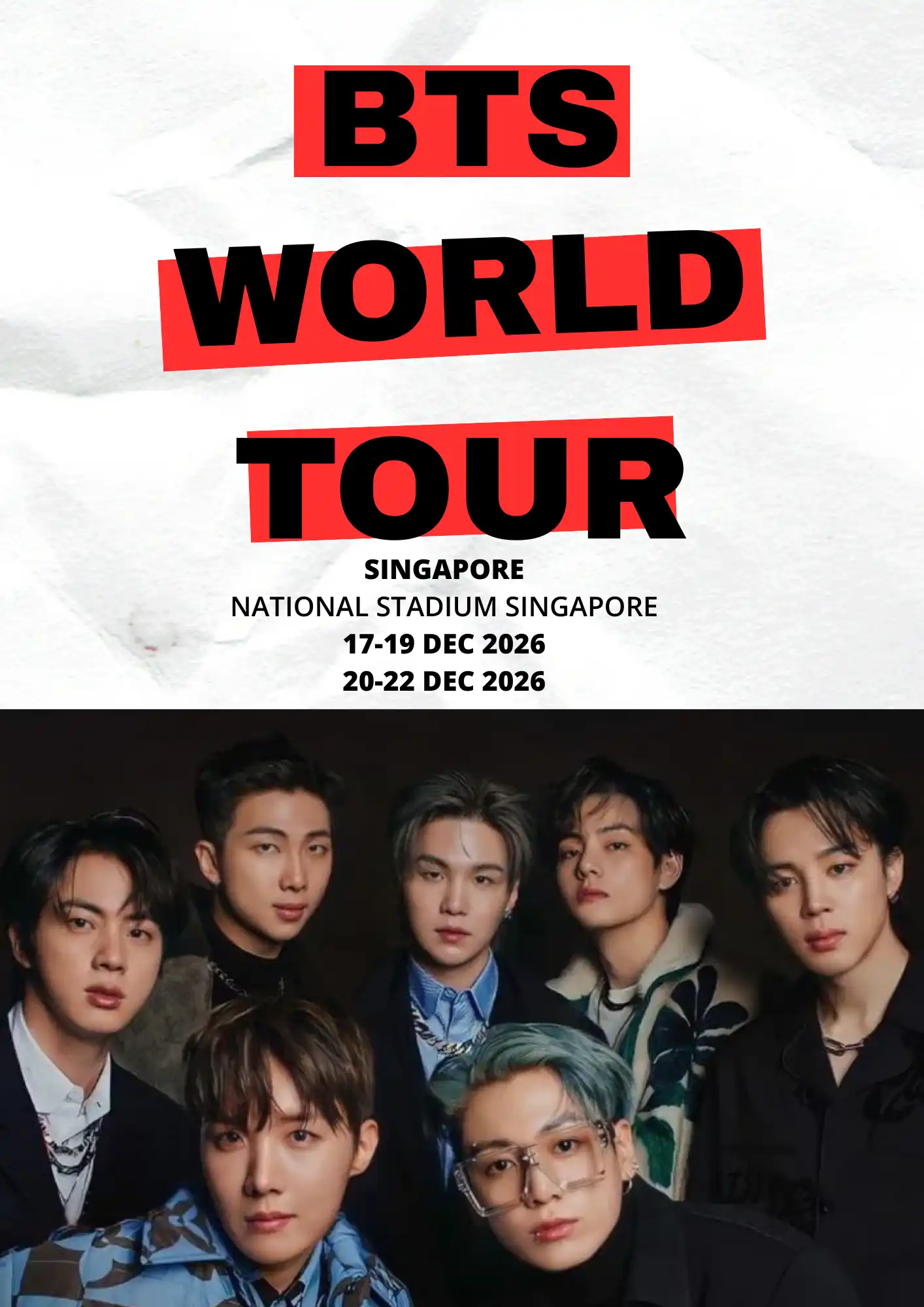 BTSシンガポール公演2026の開催概要