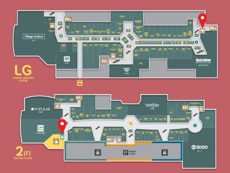 Mid Valley JB Facilities Floor