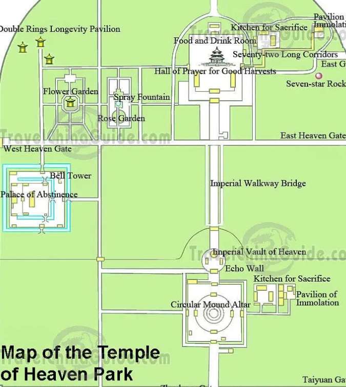 Temple of Heaven: Map