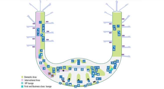 Guilin Airport - Terminal Map & Layout