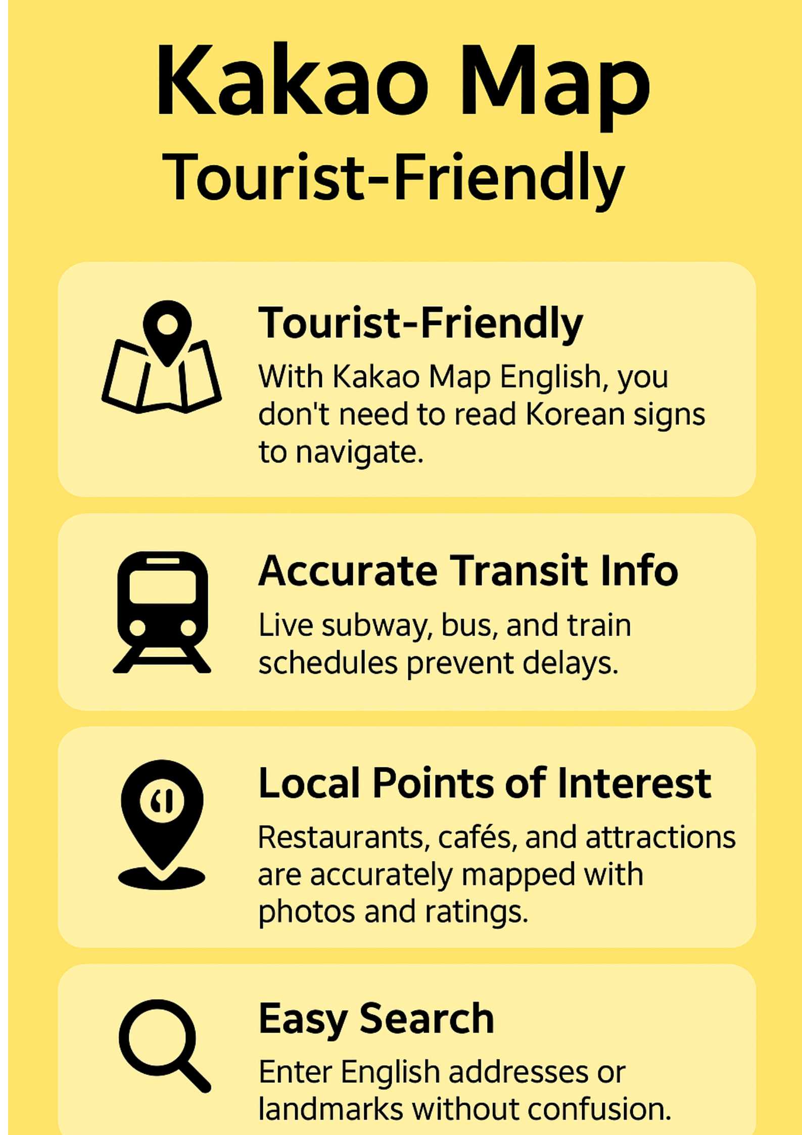 Tips Using Kakao Map