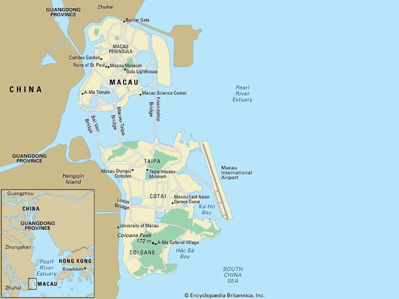 Macau Map