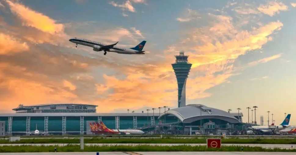 l'aéroport de Guangzhou au centre-ville