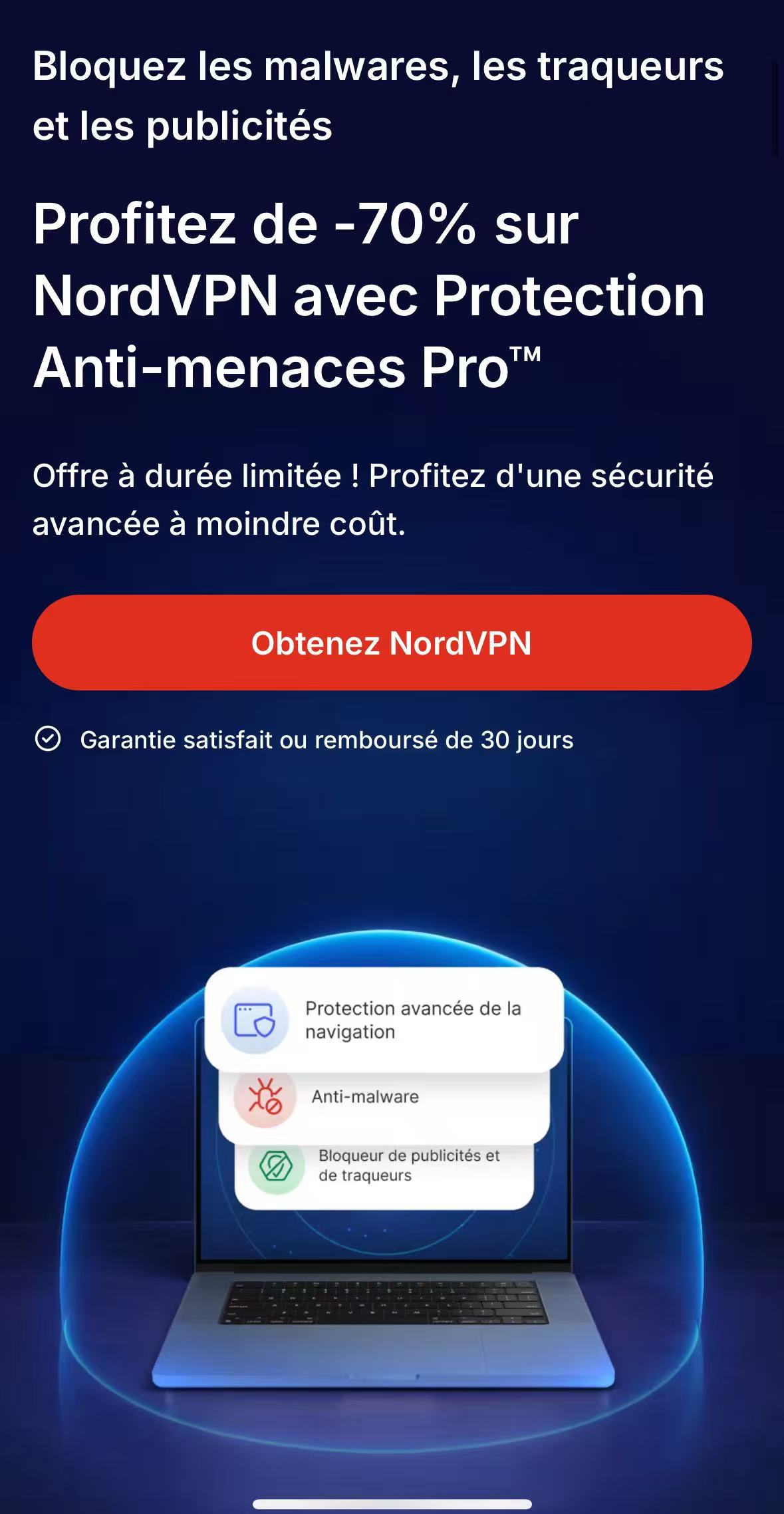 Applications des VPN recommandés