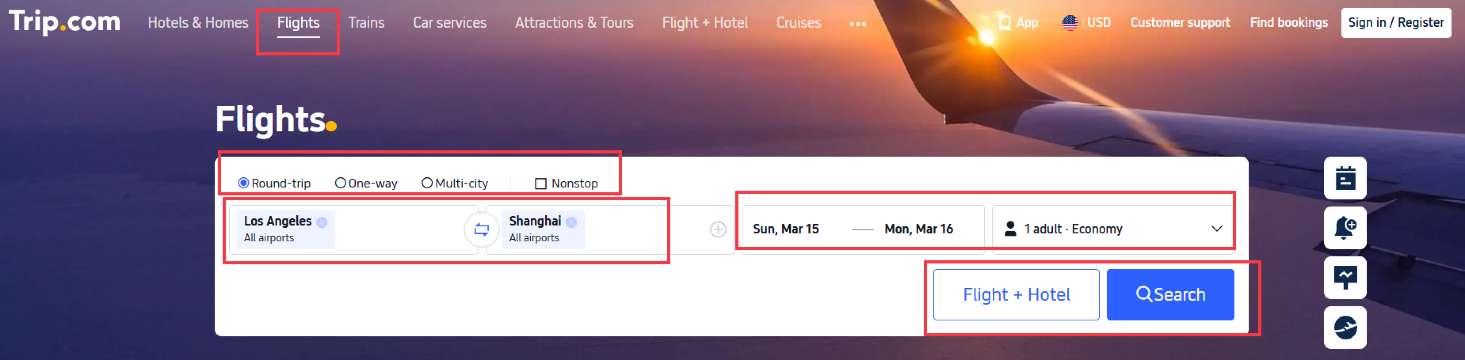 The Cheapest Time to Book Flights on Trip.com