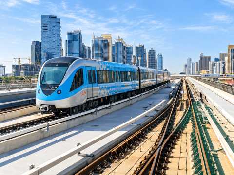 Dubai Metro Map Overview