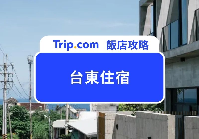 【2026  台東住宿】12 間人氣飯店推薦，從高 CP 值市區到無敵海景通通都有！ | Trip.com