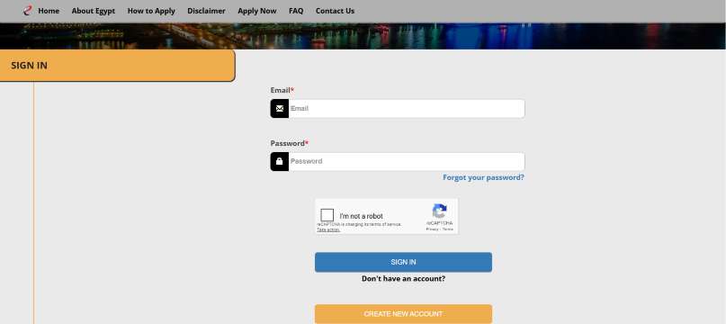 How to apply eVisa 1