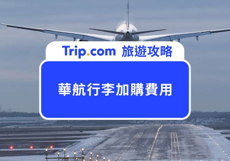 華航行李加購費用