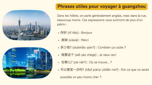phrases utiles en chine