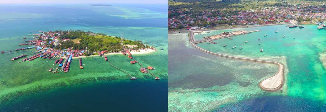 derawan vs wakatobi