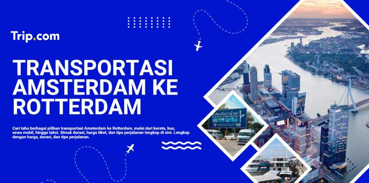 Transportasi Amsterdam ke Rotterdam Terlengkap: Kereta Cepat, Bus & Pilihan Perjalanan | Trip.com