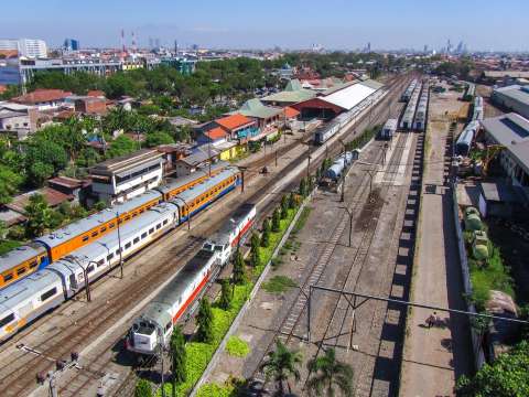 kereta surabaya malang