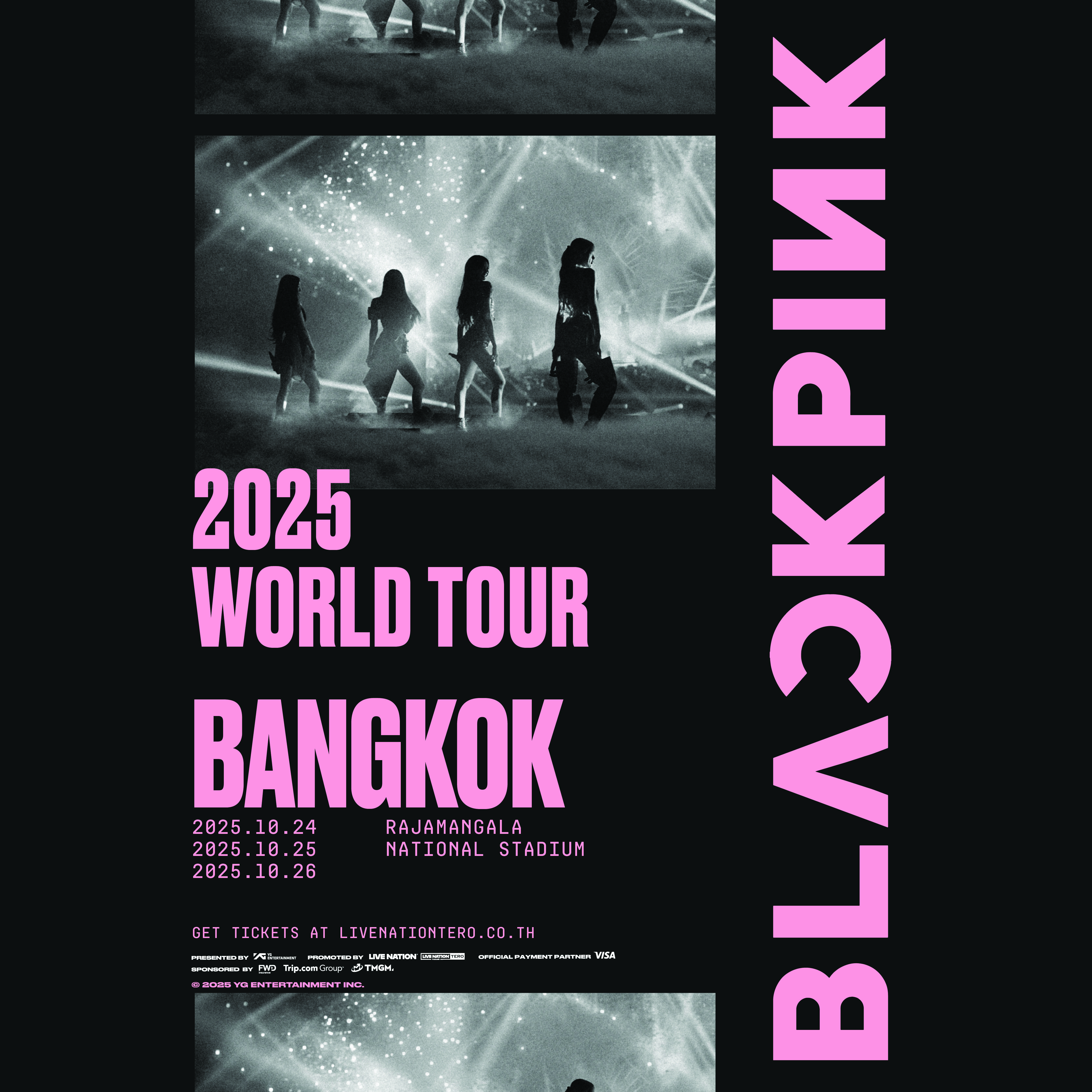 BLACKPINK 2025 曼谷站