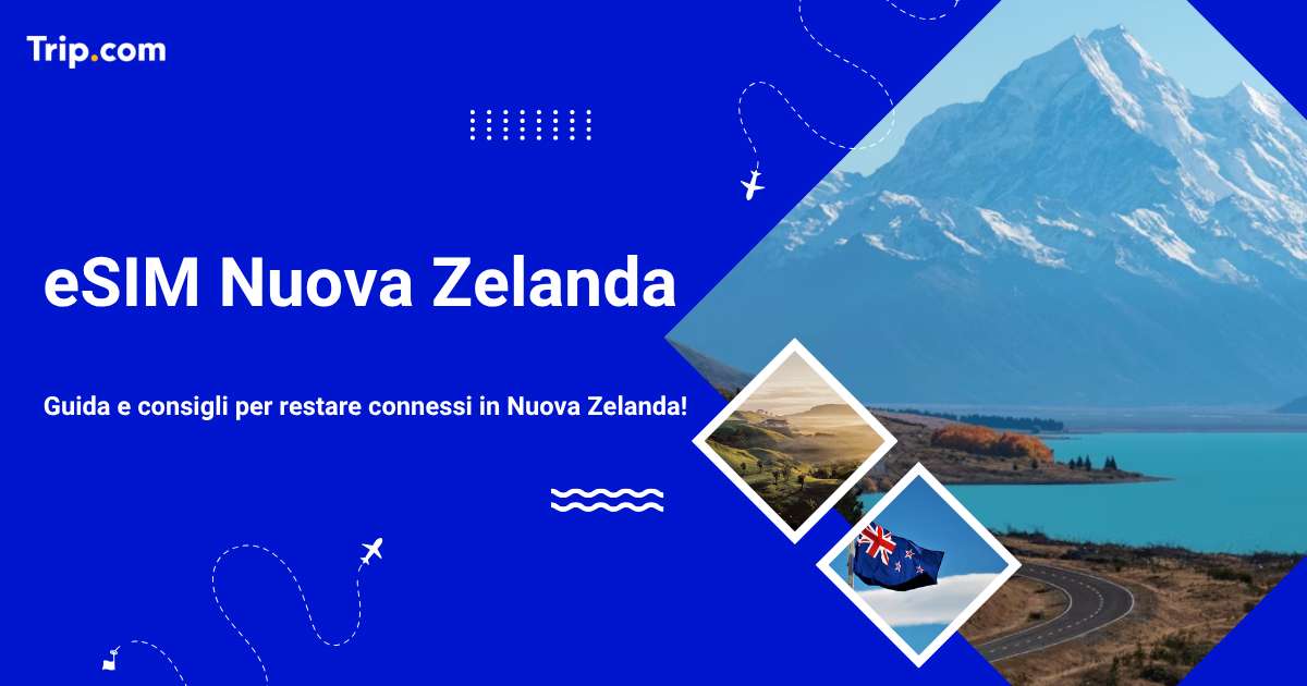 La migliore eSIM per Nuova Zelanda da 0,17 €